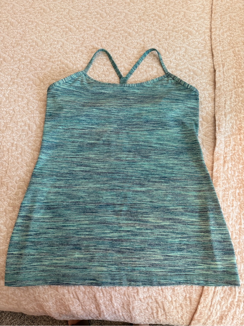 Lululemon - Teal Strappy Tank Top - Size 12